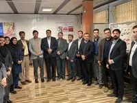 بازدید مدیرعامل شرکت بیمه حکمت از شعبه خرم آباد