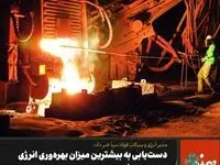 دست‌یابی به بیشترین میزان بهره‌وری انرژی در مجتمع فولاد سبا