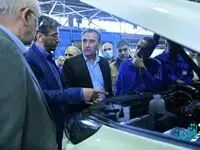 بازدید معاون رئیس جمهور و معاون وزیر صمت از شرکت ایران خودرو دیزل