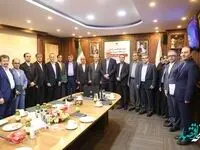 جلسه هم اندیشی مدیر عامل پست بانک ایران با معاون بیمه و شرکت های دولتی وزارت امور اقتصادی و دارایی