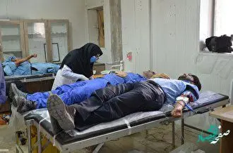 اجرای برنامه اهدای خون در پتروشیمی شهید تندگویان