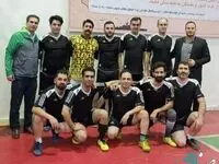کسب رتبه تیم فوتسال بیمه پاسارگاد استان گیلان