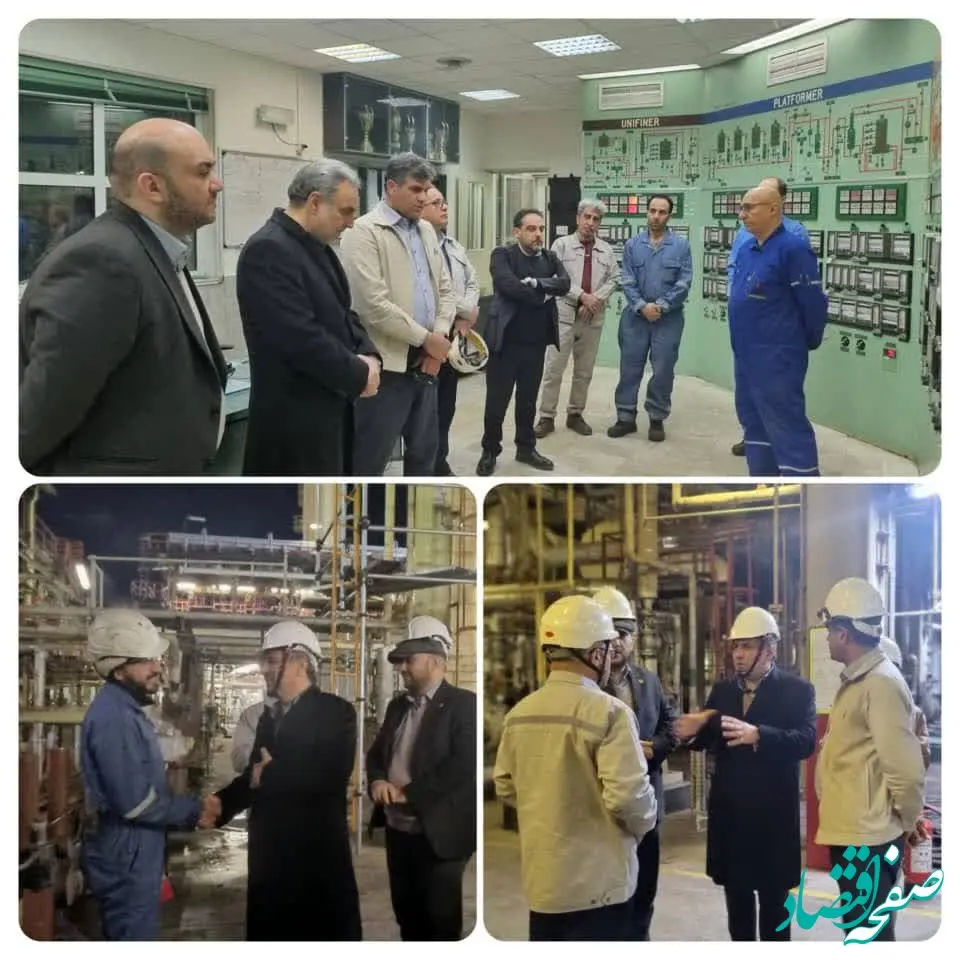 قدردانی معاون مدیرعامل شرکت ملی پالایش و پخش از کارکنان شرکت پالایش نفت اصفهان