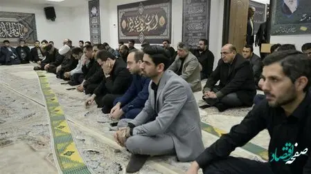 برپایی عزای فاطمی در منطقه آزاد انزلی