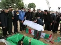 شهید گمنام در پتروشیمی خراسان آرام گرفت