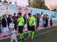 مسابقات مینی فوتبال روستاییان و عشایر جام پرچم به میزبانی منطقه آزاد چابهار برگزار شد