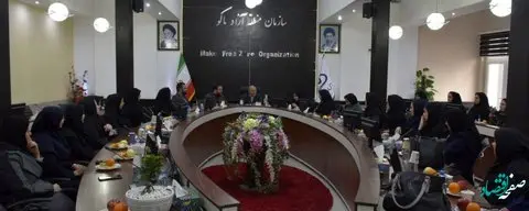 بانوان شاغل در سازمان منطقه آزاد ماکو تجلیل شدند