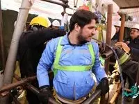 بازدید مدیرعامل از درون راکتور اوره پتروشیمی خراسان