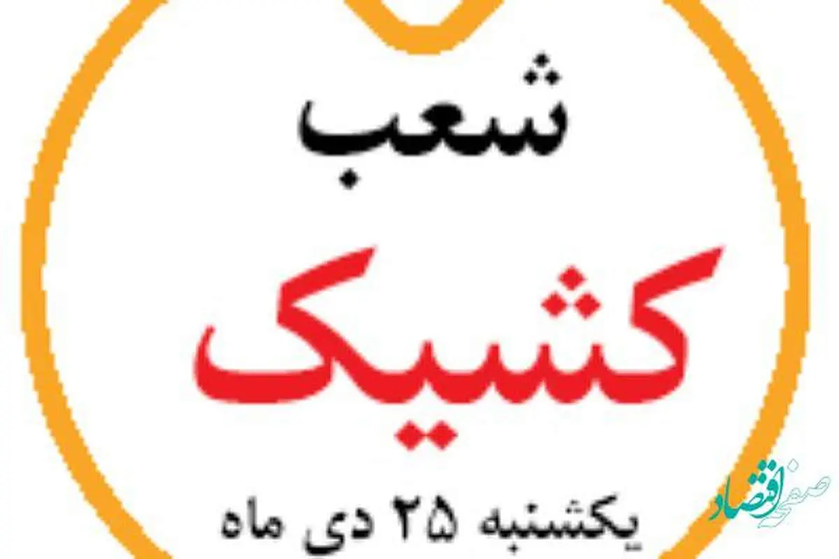 اعلام اسامی شعب کشیک بانک ملی ایران در روز یکشنبه ۲۵ دی ماه