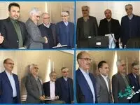 معارفه مدیران عامل جدید شرکت های پتروشیمی دهدشت و ابن سینای اندیمشک