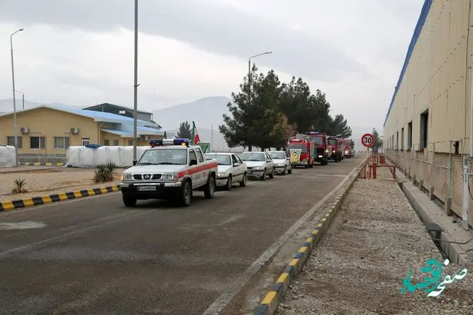 گرامیداشت لحظه ورود امام راحل در پتروشیمی خراسان