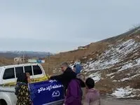 ارائه خدمات موکب منطقه آزاد ماکو به دورافتاده ترین روستاهای زلزله زده خوی
