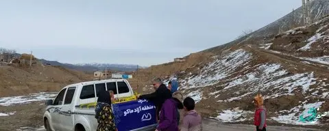 ارائه خدمات موکب منطقه آزاد ماکو به دورافتاده ترین روستاهای زلزله زده خوی