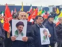 بیعت مردم با ‌امام خامنه‌ای در راهپیمایی روز قدس/ ایران فریاد انتقام شد