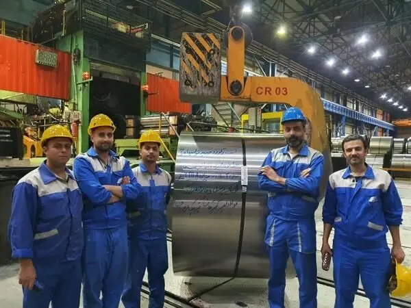 تحقق شعار "جهش تولید با مشارکت مردم "با تلاش فولاد مردان در شرکت فولاد امیر کبیر کاشان