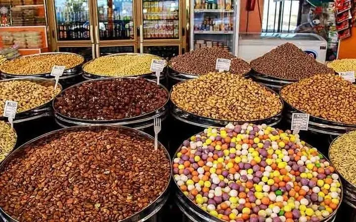 جدول قیمت آجیل و خشکبار ۱۷ مرداد ۱۴۰۵
