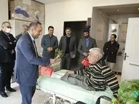 دیدار مدیران ارشد بانک ملت با جانبازان مرکز توانبخشی حضرت امام خمینی(ره)