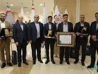 تجلیل از رؤسای برتر شعب بانک سینا توسط بانک مرکزی
