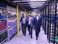 بازدید مدیرعامل بانک توسعه تعاون از صنعت نساجی و فرش کاشان