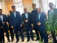بازدید مدیرعامل بیمه البرز از شعبه اکباتان