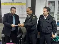 استقرار شعبه سیار صدور و خسارت بیمه حافظ در پلیس راه ماکو