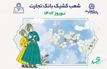 اعلام اسامی شعب کشیک بانک تجارت در تعطیلات نوروز 1402