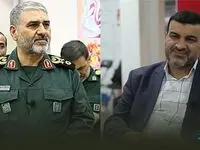 دیدار مدیرعامل شرکت فولاد اکسین خوزستان با فرمانده سپاه حضرت ولی عصر (عج)استان خوزستان