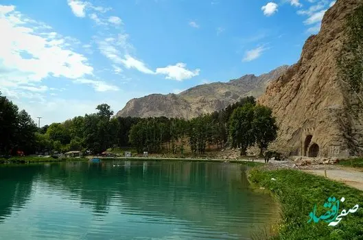 فیلم برخورد قاطع با زنان بی‌ حجاب در طاق بستان