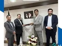 رئیس جدید شعبه قم بیمه حکمت منصوب شد