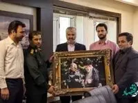 تقدیر فرمانده سپاه ناحیه اشکذر از مدیرعامل فولاد آلیاژی ایران