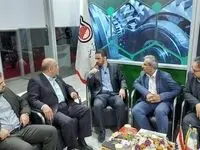 بازدید مسئولین ، دست اندرکاران و بازرگانان صنعت کشور از غرفه ذوب آهن اصفهان