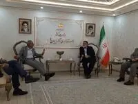 دیدار مدیرعامل اموال تملیکی با استاندار آذربایجان غربی