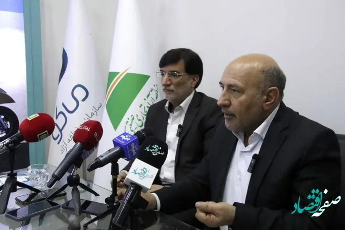 نشست خبری مشترک مدیران عامل مناطق آزاد ارس و ماکو