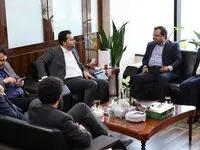 بازدید رییس مرکز روابط عمومی وزارت اقتصاد از روابط عمومی بانک ملت