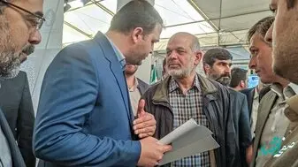 بازدید وزیر كشور از پاویون پیام در نمایشگاه اینوتكس 2023