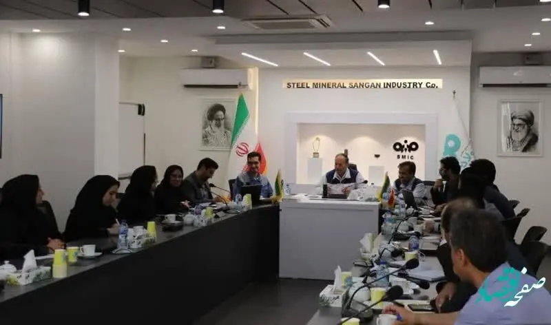 بازدید مدیران و کارشناسان پارک علم و فناوری از فولاد سنگان