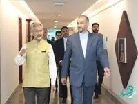 وزیر خارجه هند: دیدار خوبی با «امیرعبداللهیان» داشتم