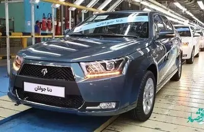 مشخصات و قیمت خودروی جدید ایران خودرو | آپشن های دنا پلاس جوانان