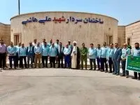 پایگاه مقاومت بسیج شهدای جاوید الاثر شرکت صنعت فولاد شادگان با حضور مدیرعامل افتتاح شد