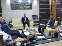 دیدار پیشکسوت فوتبال با مدیرعامل ذوب آهن اصفهان