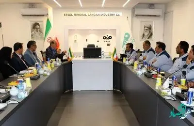 تقدیر رئیس دانشگاه پیام نورخراسان رضوی از اقدامات فناورانه فولاد سنگان