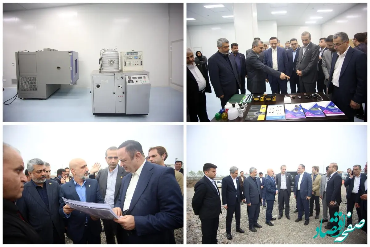بازدید دبیر شورای‌عالی مناطق آزاد از شرکت رایان فن کاو اندیش و سومین شهرک صنعتی انزلی