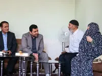 دیدار مدیر عامل شرکت نفت سپاهان با خانواده های معظم شهدا