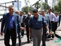 بازدید مدیران عامل شرکت بین المللی توسعه صنایع و معادن غدیر و سرمایه‌گذاری غدیر از فولاد غدیر ایرانیان
