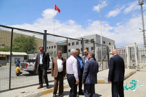 بازدید دستیار وزیر و مدیرکل مدیترانه و شرق اروپا وزارت امور خارجه از مرز بازرگان