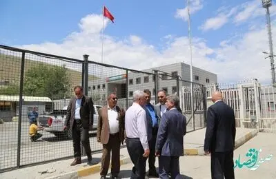 بازدید دستیار وزیر و مدیرکل مدیترانه و شرق اروپا وزارت امور خارجه از مرز بازرگان