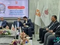 حضور نمایندگان مجلس در غرفه شرکت مس سونگون آذربایجان