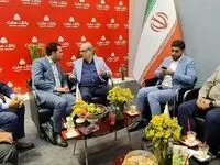حضور چشمگیر مدیران ارشد نهادهای مالی و شرکت ها در غرفه بانک ملت در نمایشگاه صنعت مالی