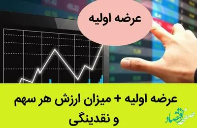 این عرضه اولیه در این روز جنجال به پا می کند + میزان ارزش هر سهم و نقدینگی