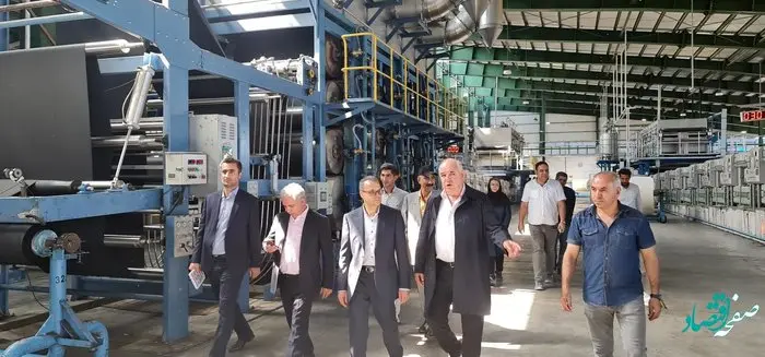 بازدید عضو هیأت مدیره بانك صنعت و معدن از طرح های تامین مالی شده این بانك در استان آذربایجان غربی